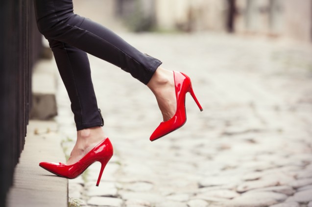 Pemakaian high heels