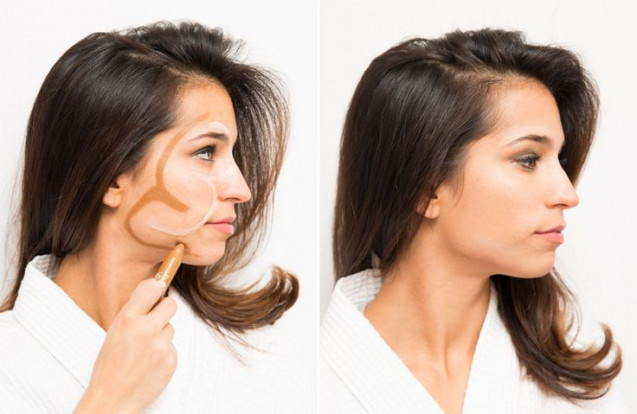 Meniruskan wajah dengan contouring